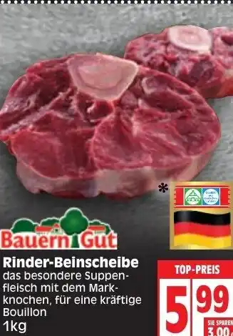 Edeka Bauern Gut Rinder-Beinscheibe 1kg Angebot