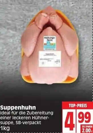 Edeka Suppenhuhn 1kg Angebot