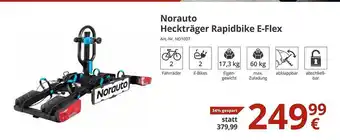 A.T.U. Norauto heckträger rapidbike e-flex Angebot