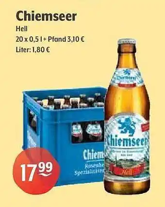 Getränke Hoffmann Chiemseer hell Angebot