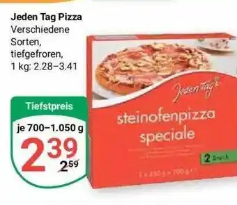 Globus Jeden tag pizza Angebot