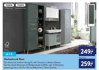 Aldi Nord Hochschrank kent Angebot