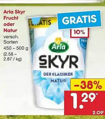 Netto Marken-Discount Arla skyr frucht oder natur Angebot