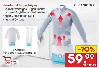 Netto Marken-Discount Cleanmaxx hemden- & hosenbügler Angebot