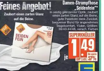 Edeka Damen-strumpfhose „seidenfein“ Angebot