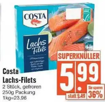 Edeka Costta lachs-filets Angebot