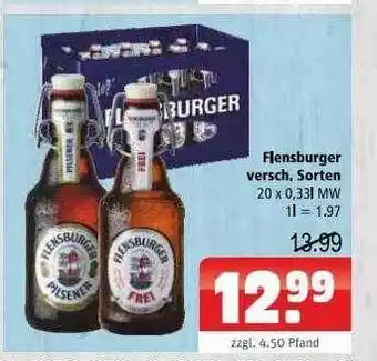 Getränkehaus Flensburger Angebot