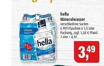 Markant Hella mineralwasser Angebot