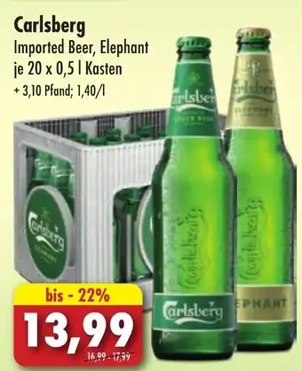 Lösch Depot Carlsberg Imported Beer 20*500 ml Angebot