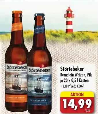 Lösch Depot Stortebeker Bernstein-Weizen, Pils 20*500ml Angebot