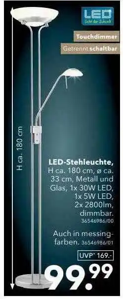 Schaffrath Led-stehleuchte Angebot