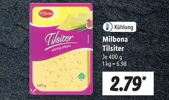 Lidl Milbona tilsiter Angebot