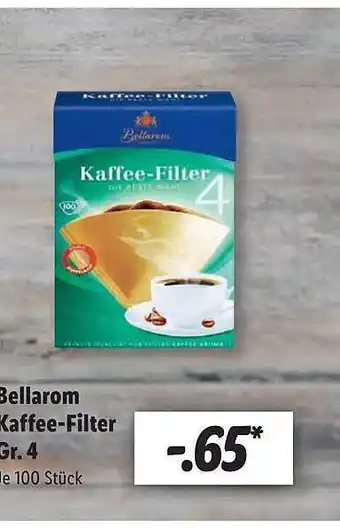 Lidl Bellarom kaffeefilter Angebot