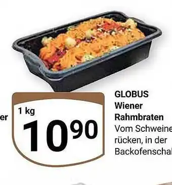 Globus Globus wiener rahmbraten Angebot