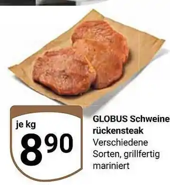 Globus Globus schweine rückensteak Angebot