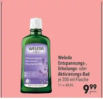 CITTI Markt Weleda entspannung, ertholungs oder aktivierungs bad Angebot