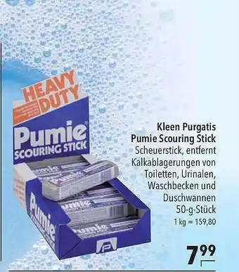 CITTI Markt Kleen purgatis pumie scouring stick Angebot