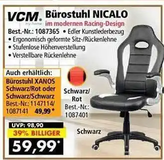 Norma24 Bürostuhl nicalo Angebot