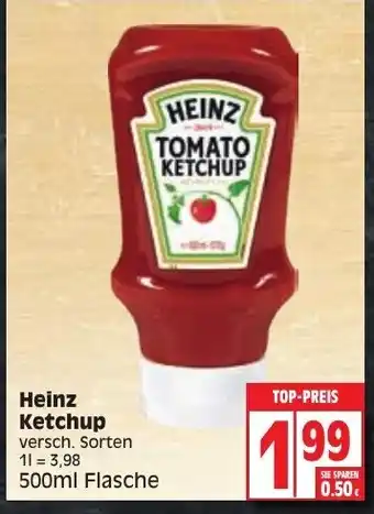 Edeka Heinz Ketchup 500ml Angebot