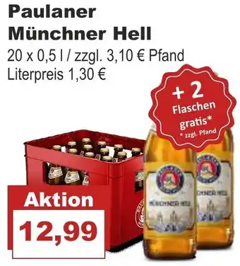 Bilgro Paulaner Munchner Hell 20*500ml Angebot