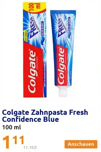 Action Colgate Zahnpasta Fresh Confidence Blue 100 ml Angebot