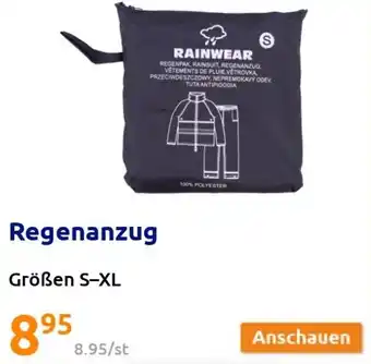 Action Regenanzug Größen S-XL Angebot