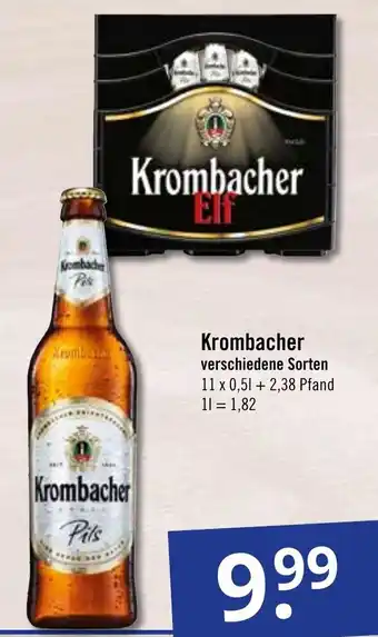 GetränkePartner Krombacher 11*500ml Angebot