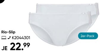 Galeria Rio Slip Angebot