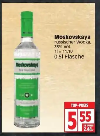 Edeka Moskovskaya 0,5L Angebot