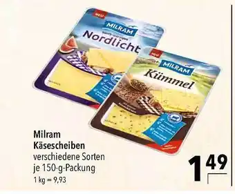 CITTI Markt Milram käsescheiben Angebot