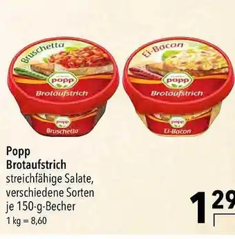 CITTI Markt Popp brotaufstrich Angebot