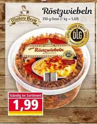 Norma Mutters beste röstzwiebeln Angebot