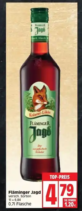 Edeka Fläminger Jagd 0,7L Angebot