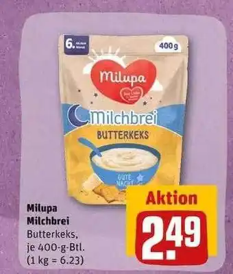 REWE Milupa milchbrei Angebot