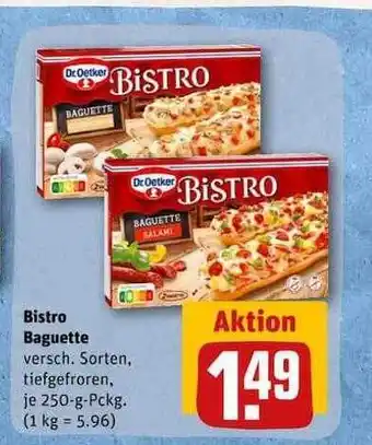 REWE Bistro baguette Angebot