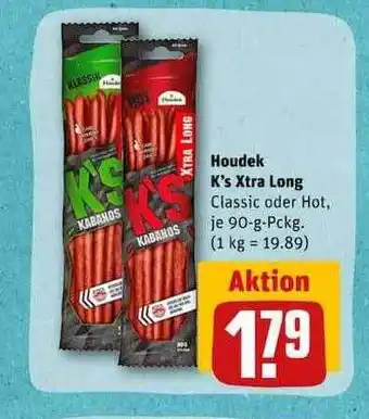 REWE Houdek k's xtra long Angebot