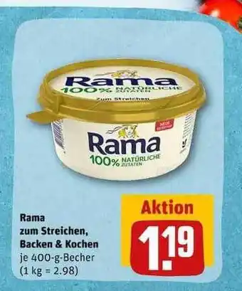 REWE Rama zun streichen, backen & kochen Angebot