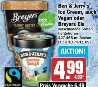 dodenhof Ben & jerry's ice cream, auch vega oder breyers eis Angebot