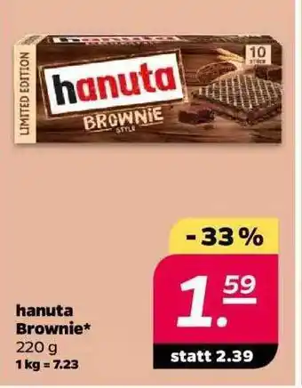 NETTO Hanuta brownie Angebot