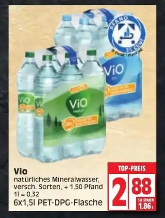 Edeka Vio 6x1,5L Angebot