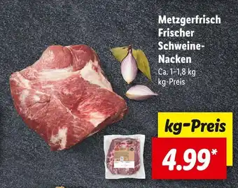 Lidl Metzgerfrisch frischer schweine-nacken Angebot