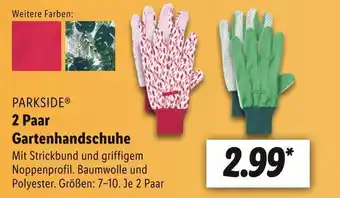 Lidl Parkside gartenhandschuhe Angebot