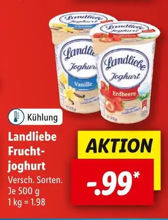 Lidl Landliebe fruchtjoghurt Angebot