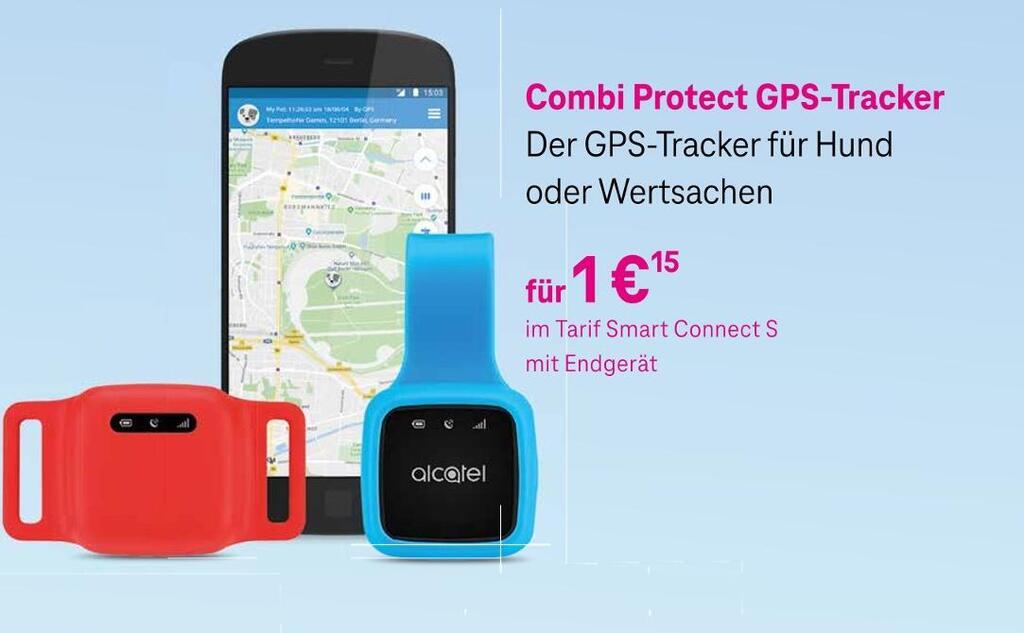 Combi protect gpstracker Angebot bei Telekom Shop