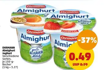 PENNY Ehrmann almighurt joghurt Angebot