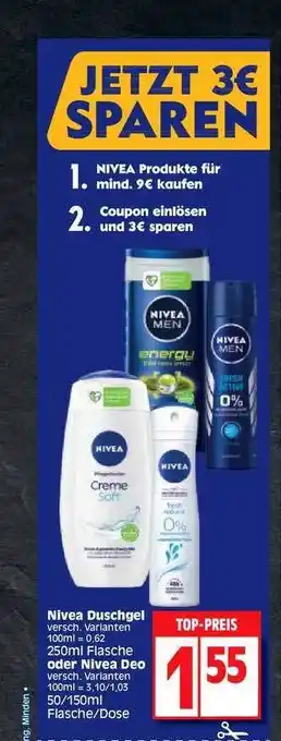 E Reichelt Nivea Duschgel Angebot