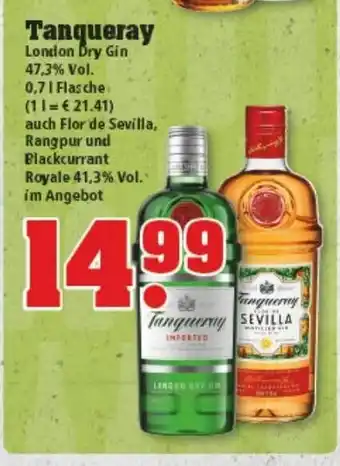 trinkgut Tanqueray London Dry Gin 0,7L Angebot