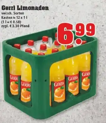 trinkgut Gerri Limonaden 12x1L Angebot