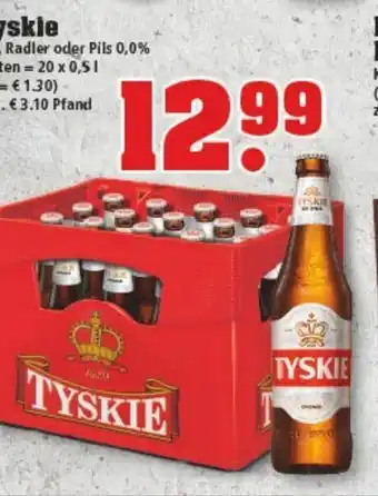 trinkgut Tyskie 20 x 0.5 L Angebot