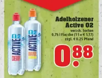 trinkgut Adelholzener Active O2 0,75L Angebot